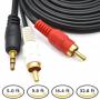 Продам AV – 2RCA (тюльпан) кабель 2,5м для подключения различных аудиоустройств